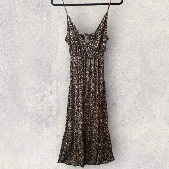 Eclipse Tie Back Maxi Dress - Picture 2 of 4